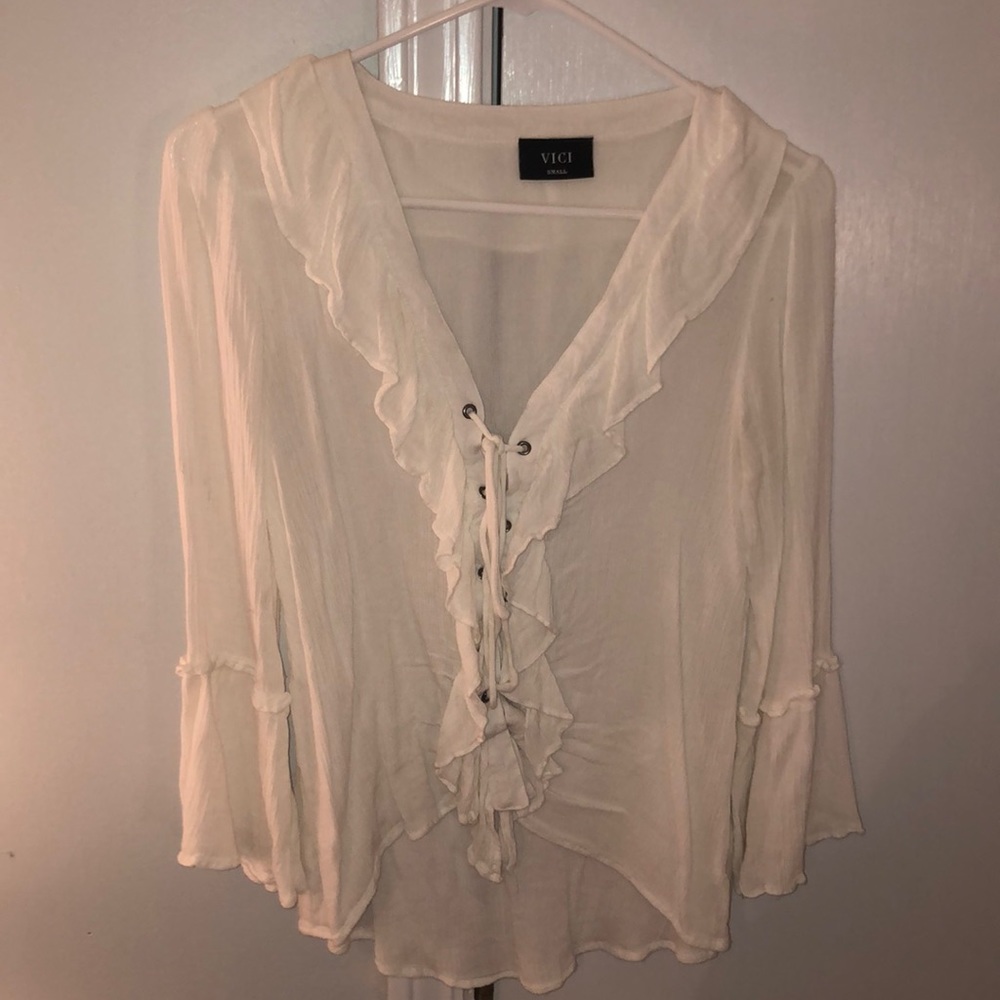 Vici White blouse